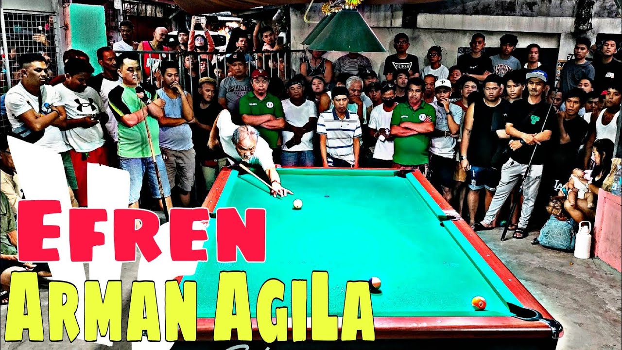 2|2 Game1🔥 EFREN BATA REYES 🇵🇭 🆚 🇵🇭 ARMAN AGILA PAREHAS RACE 20 @CALOOCAN,Metro MANILA