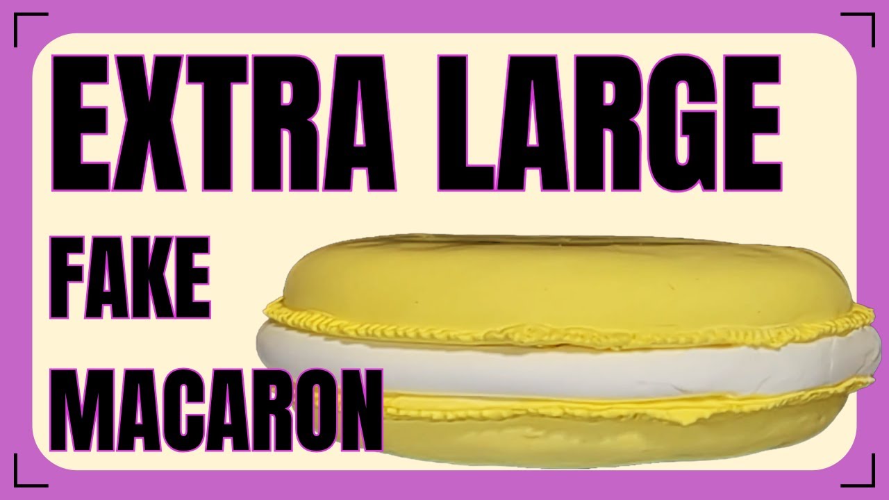EXTRA LARGE Fake Macaron Stack