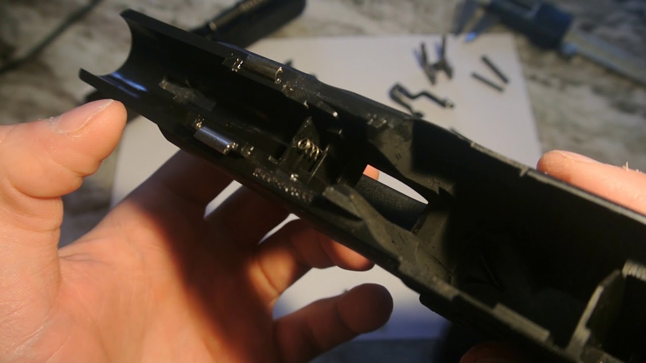 Glock GEN 5 takedown lever removal