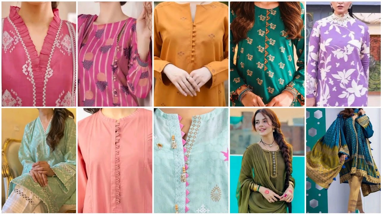 Eid special neck design ideas for girls ☺️♥️