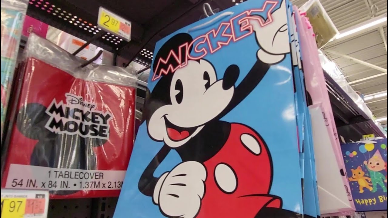 Disney Mickey & Minnie Mouse Birthday Party Supplies