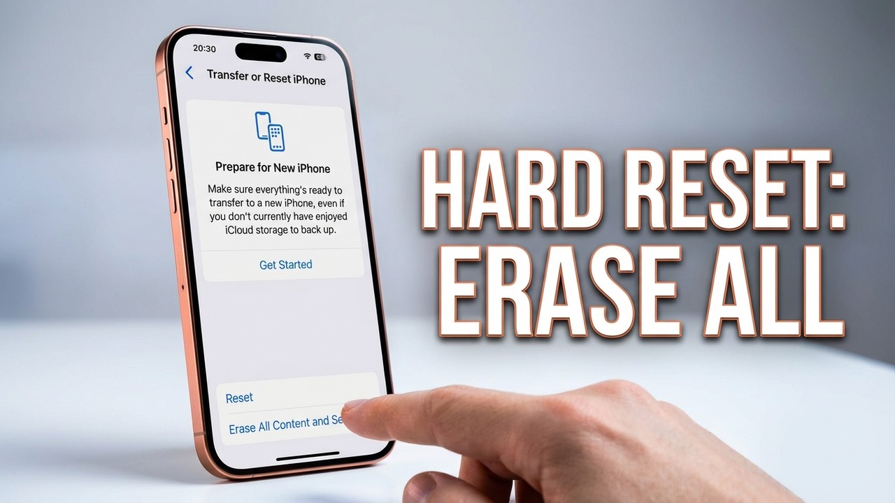 How to Hard Reset iPhone 17 Pro Max?