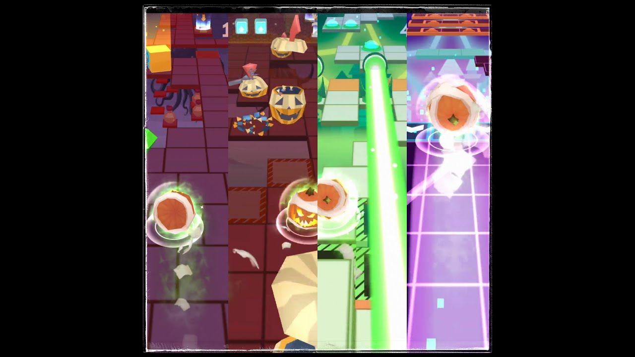 Rolling Sky – Cthulhu Night and Cthulhu Red Party, Toy Carnival and Cubic Escape