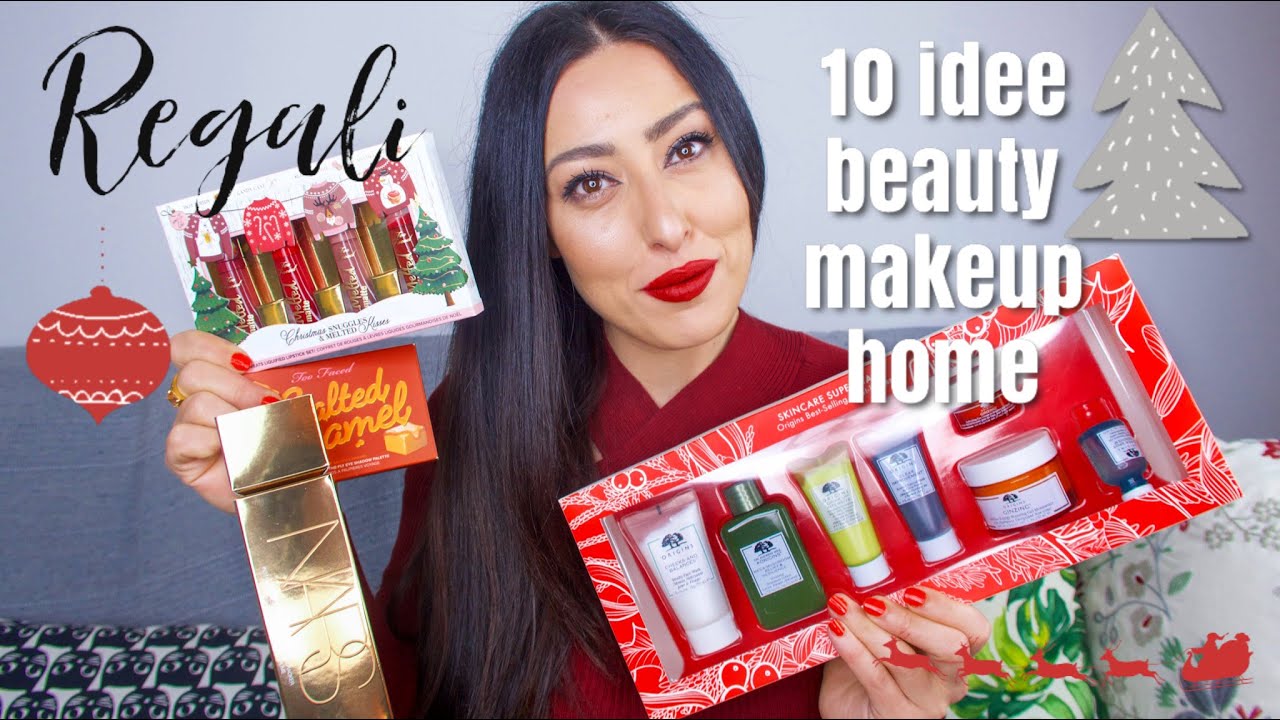 IDEE REGALI DI NATALE 2020 SET NATALIZI MAKE-UP BEAUTY E HOME