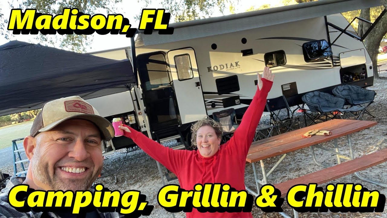 Camping and Cooking in Madison Florida Part 1