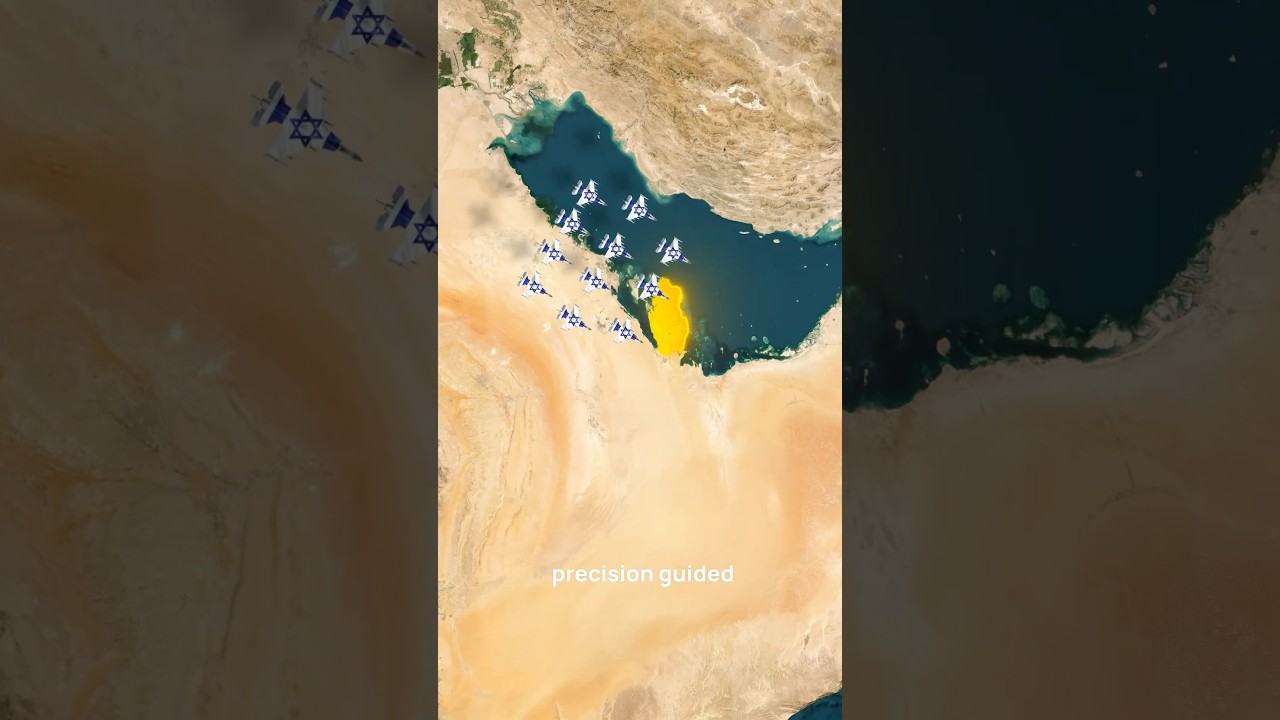 Israel massive attack on Qatar #qatar  #israel