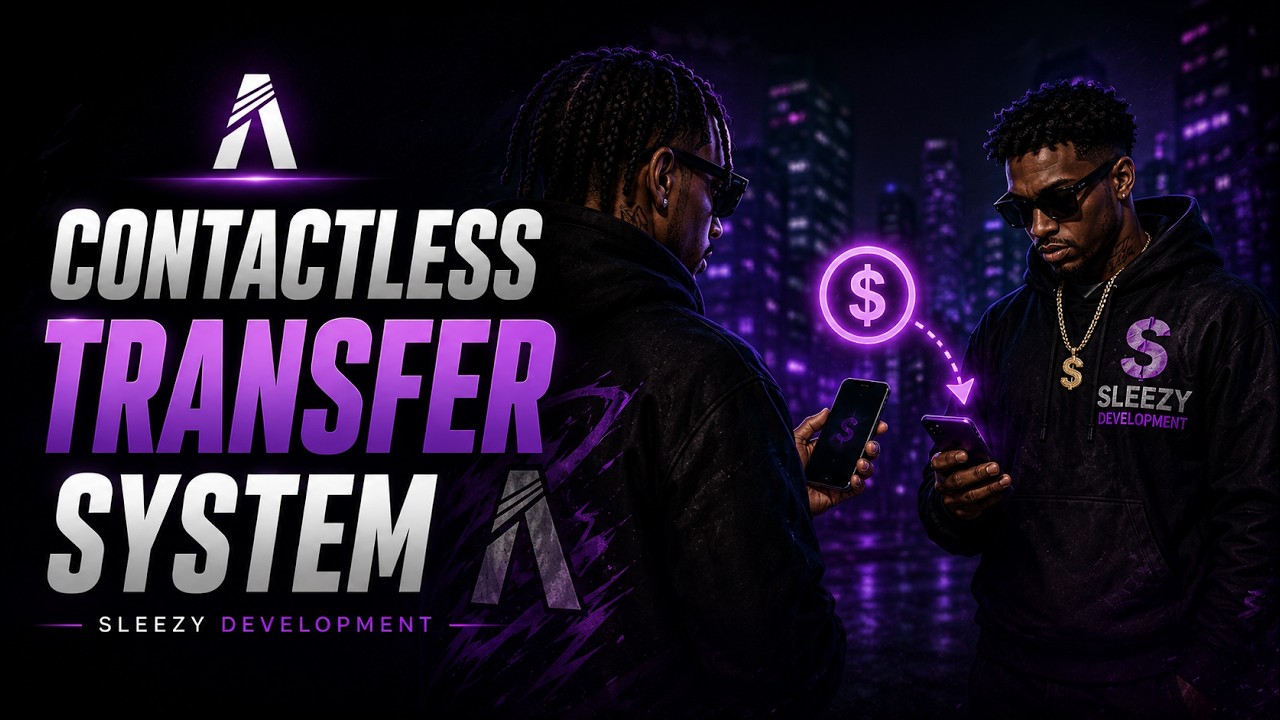 FiveM Contactless Transfer Script | Fast Player-to-Player Payments | Qbox, QBCore, ESX & Standalone