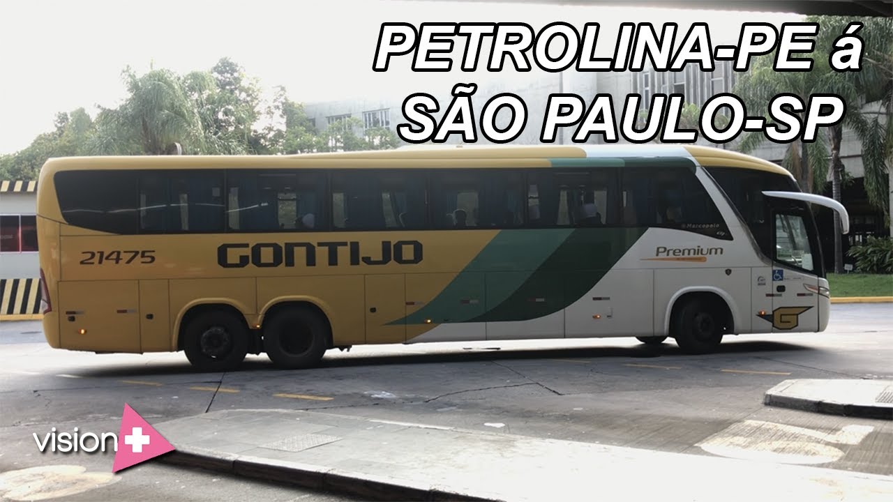 Viagem de Petrolina-PE x São Paulo-SP com  a Gontijo