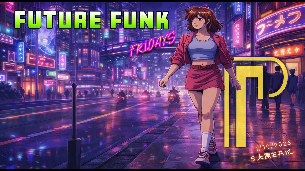 Future Funk Fridays — Where Neon Grooves Rule the Night (1/30/26)