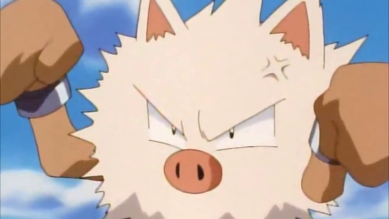 El regreso de primeape de Ash