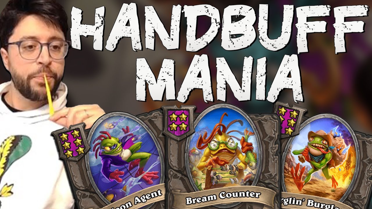 HANDBUFF MANIA | Hearthstone Battlegrounds Ita
