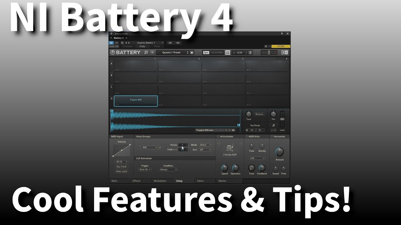 NI Battery 4 | A Few Cool Features & Tips