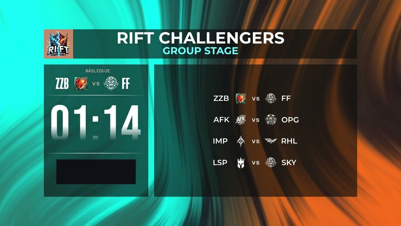 Rift Challengers 2026 | GroupStage | DAY 9 | !produkce, !bracket !podpora