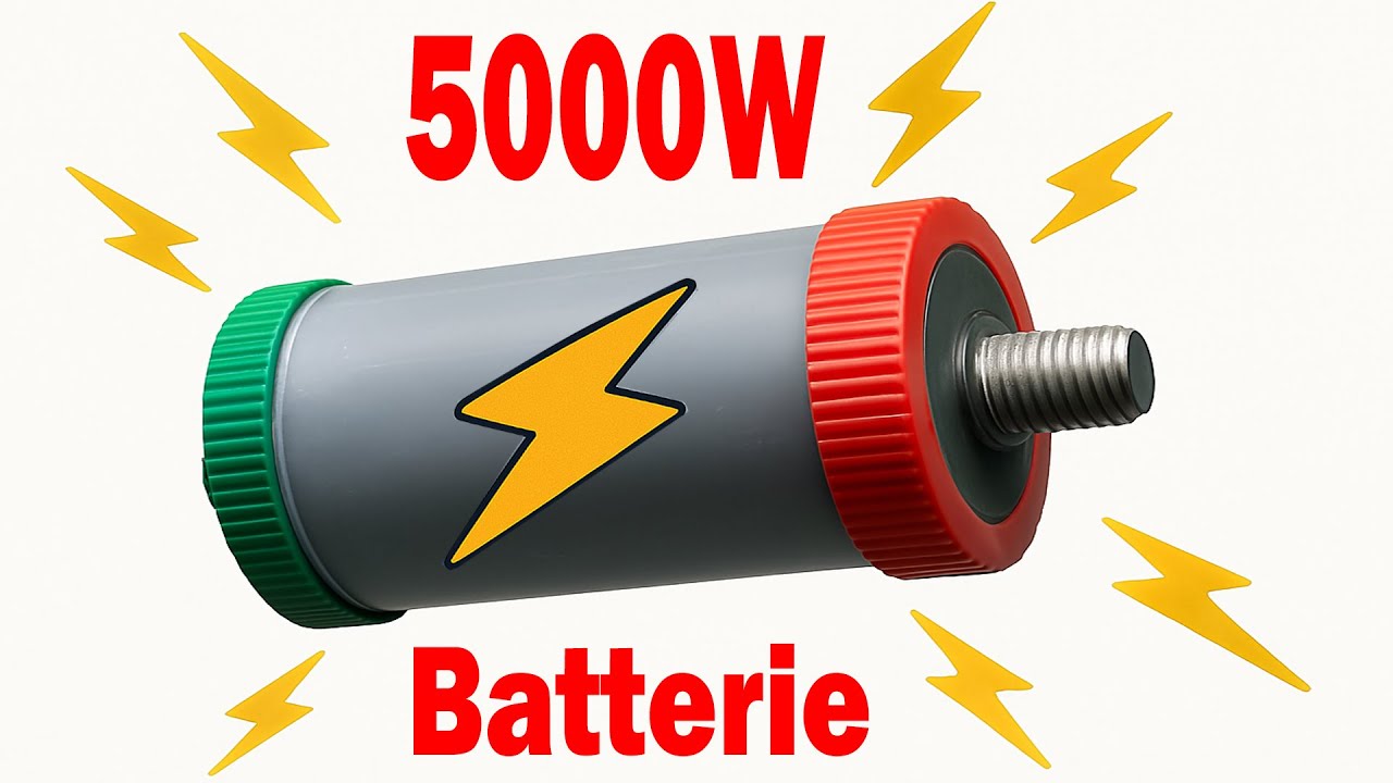 Create a Powerful Energy Battery with Recycled Materials