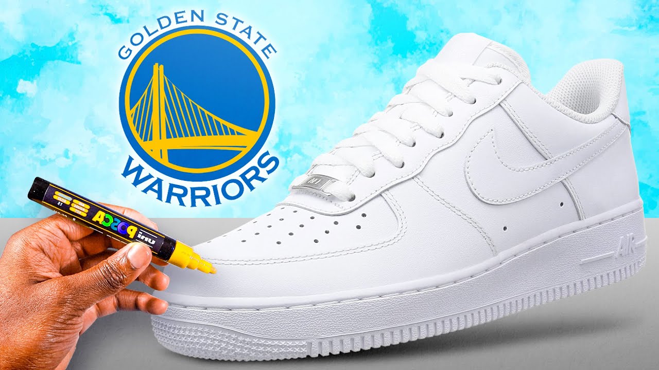 Персонализируйте Air Force 1! (издание Golden State Warriors)