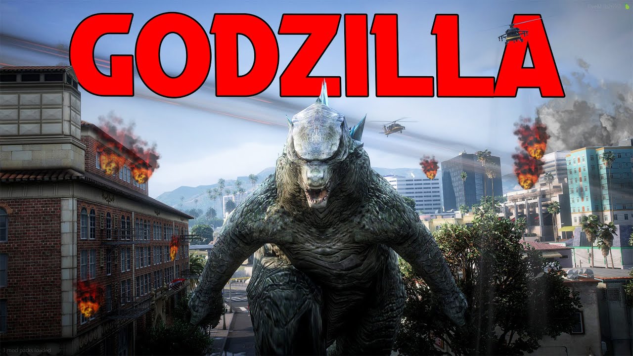 GODZILLA MENYERANG KOTA‼️- GTA 5 RP