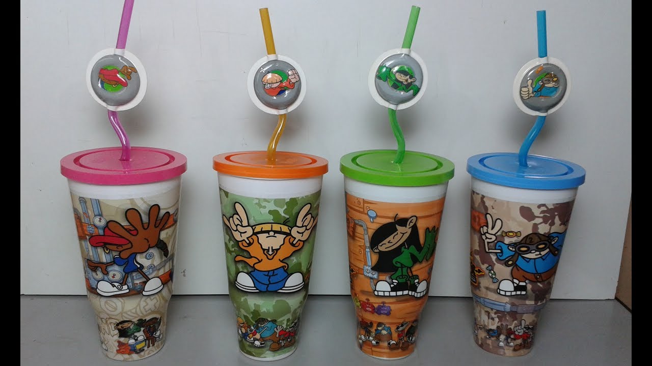 Copos KND a Turma do Bairro  Bob's trikids 2004
