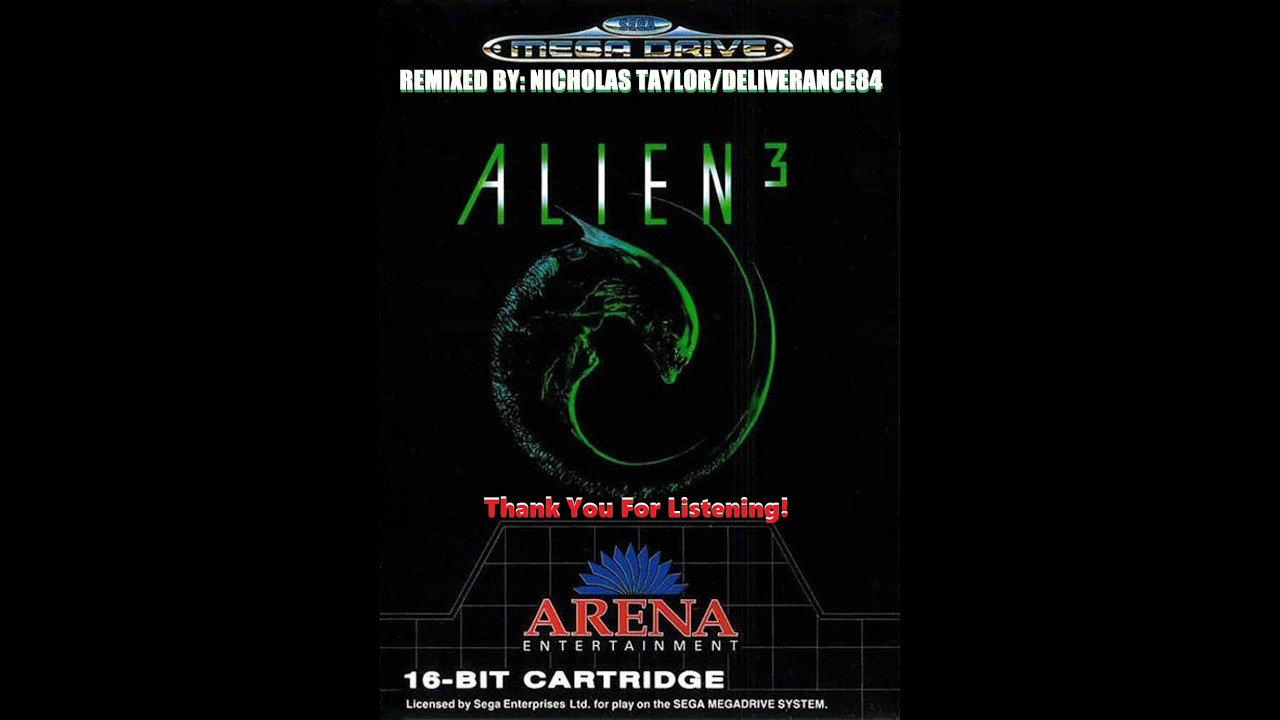ALIEN 3 -stage 2- (SEGA MEGA-DRIVE/SEGA GENESIS) D84 Remix