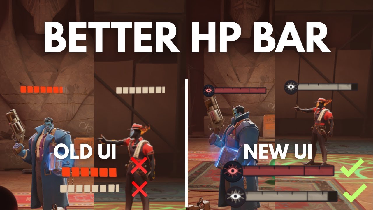 How to change HP Bar in Deadlock