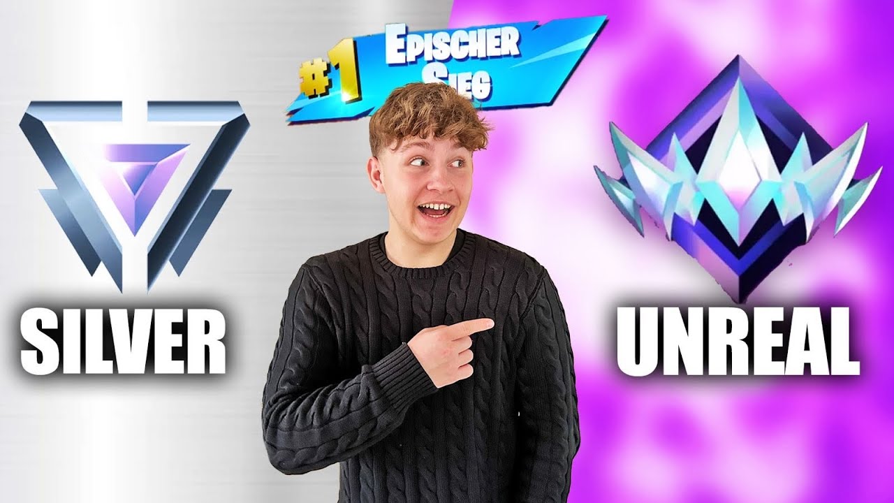 wie SCHNELL werde ich UNREAL in FORTNITE😍🏆