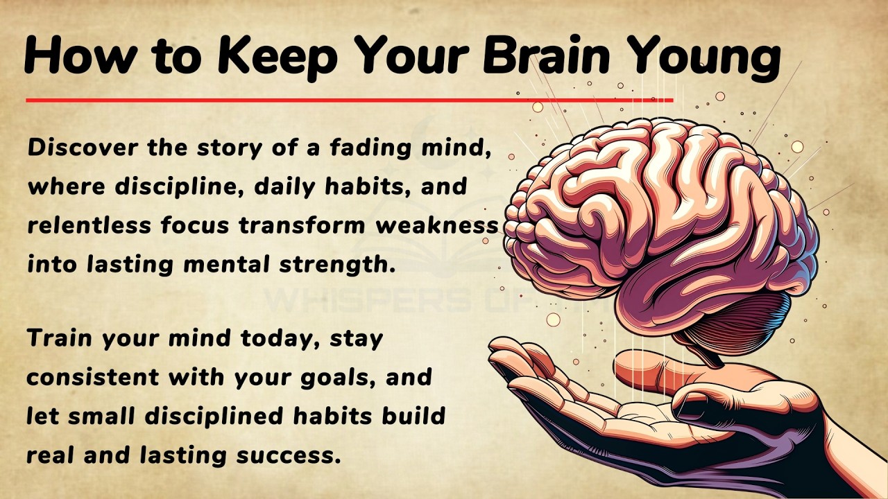 How to Keep Your Brain Young 🧠 | Graded Reader | Improve Your English Fluency ✅