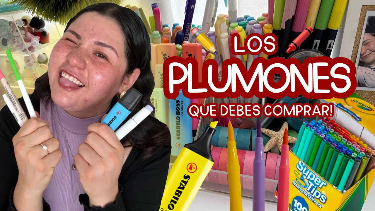 TIENES QUE COMPRAR ESTOS PLUMONES SÍ O SÍ!