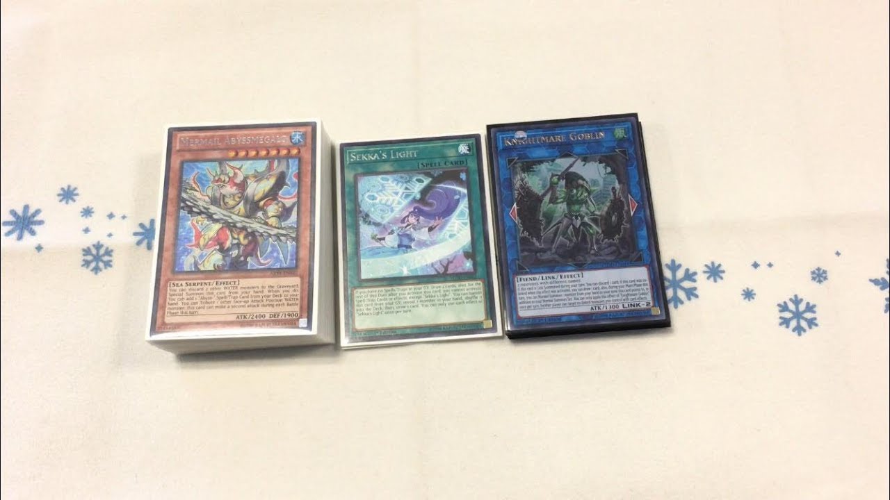 Yugioh Sekka Mermail Deck Profile July 2018
