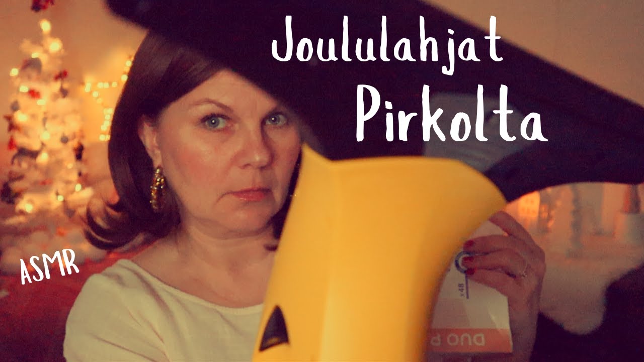 ASMR SUOMI - Mitä Pirkko antaa läheisilleen joululahjaksi?