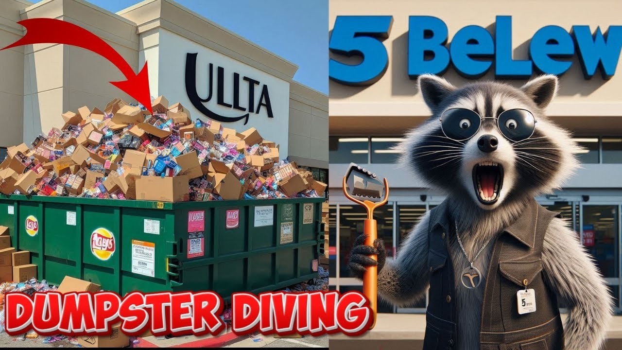 Massive Dumpster Diving Score!!  Let's Go!!!