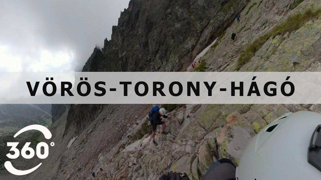 MAGAS-TÁTRA / VÖRÖS-TORONY-HÁGÓ || Priečne sedlo | Via Ferrata A-B