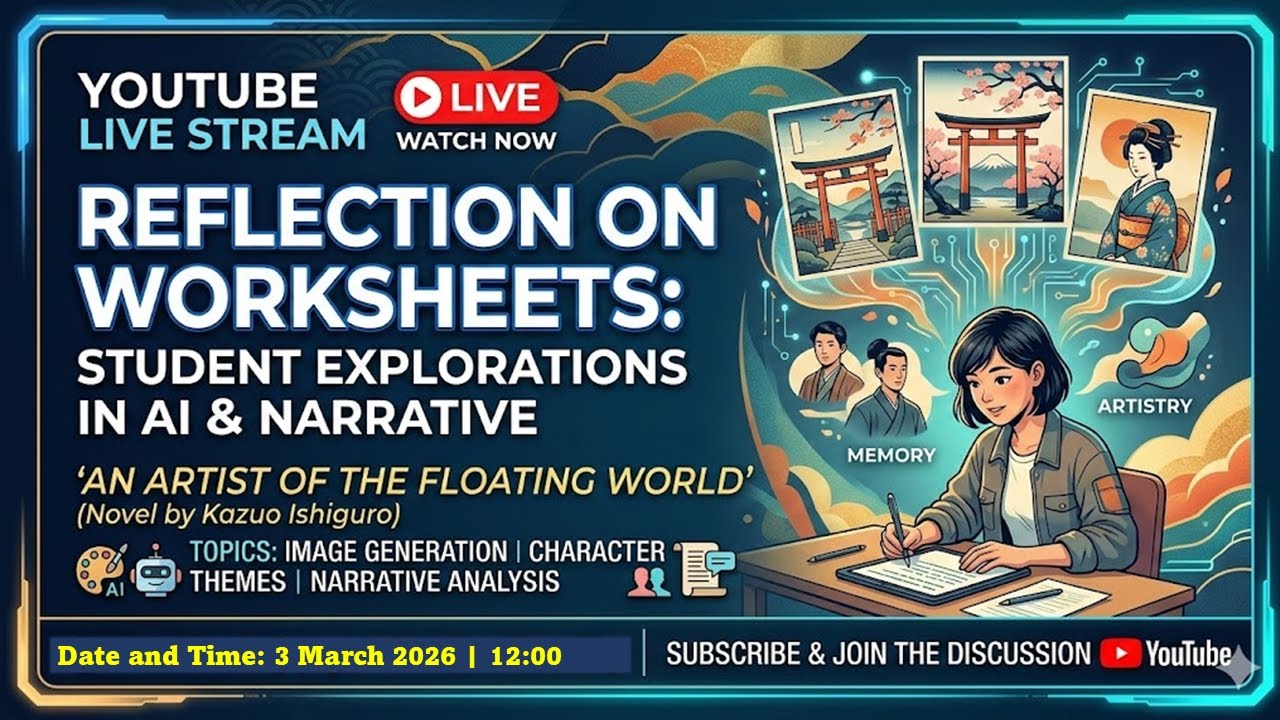 Reflections on Worksheets | An Artist of the Floating World | Sem 2 - English-MKBU