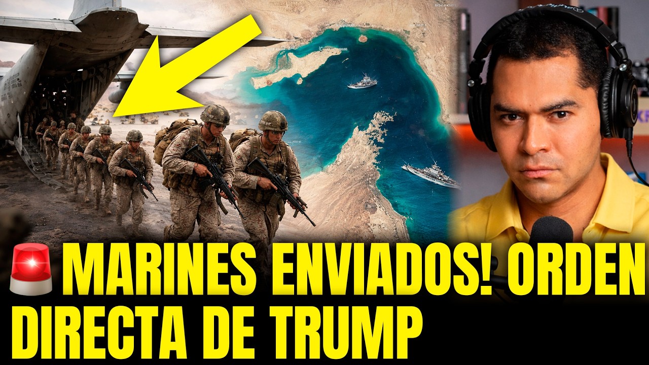 TRUMP ACTIVA EL DESPLIEGUE! MARINES RUMBO AL ESTRATÉGICO ESTRECHO DE ORMUZ