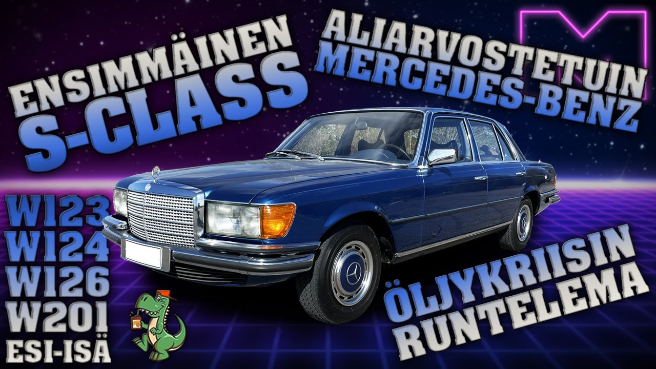 KOEAJOSSA - MERCEDES-BENZ W116 280 -75 (4K)