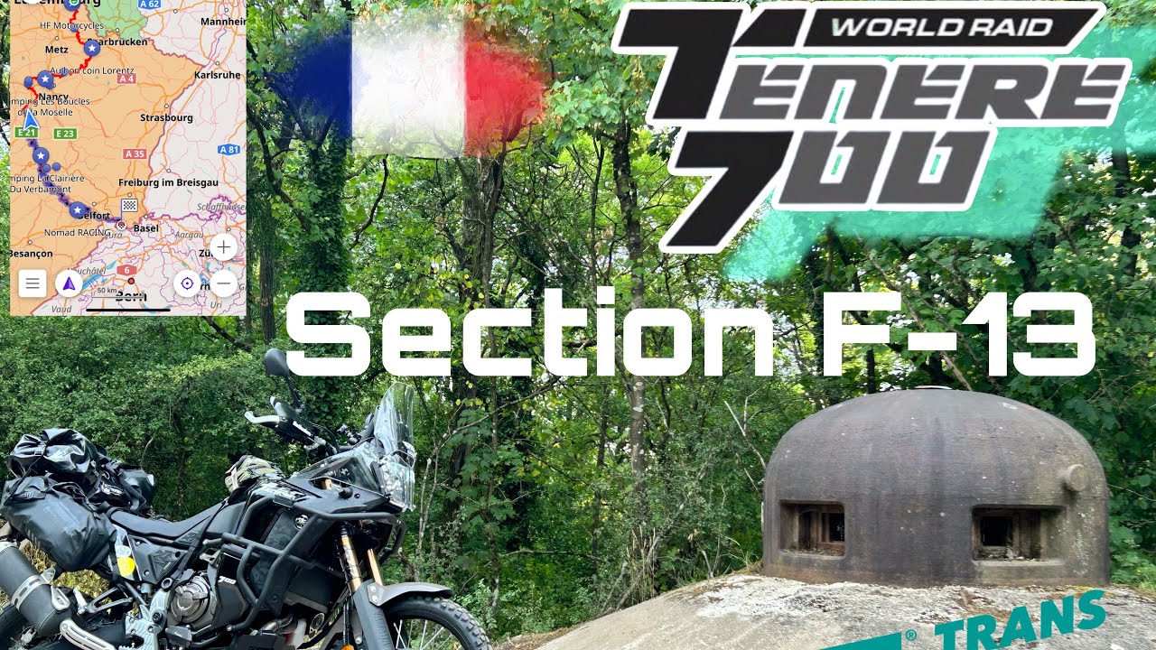 TET F13 Nord-Süd Yamaha Tenere700 World Raid 4K