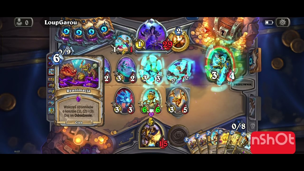 Hearthstone Rankingowy paladyn 2 świetne bitwy #hearthstone 