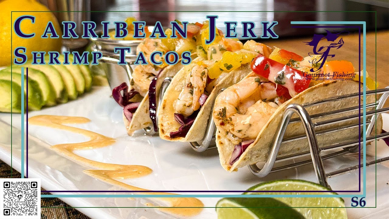 Caribbean Jerk Shrimp Tacos