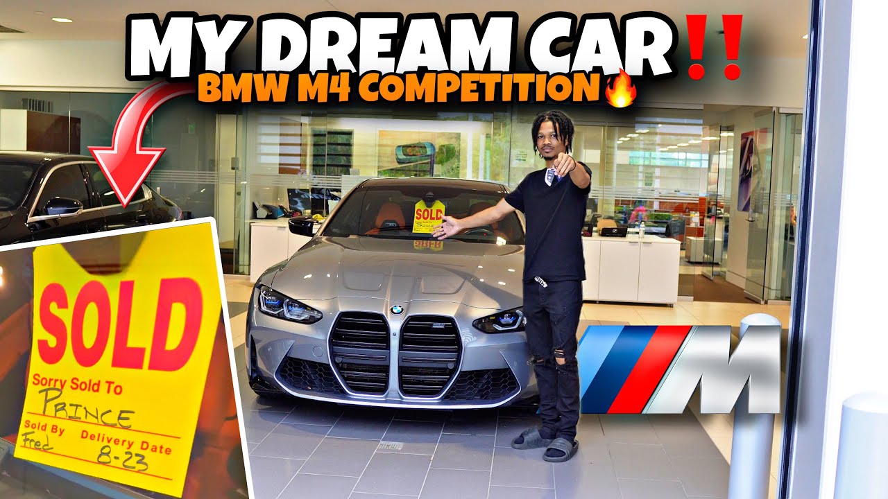 TAKING DELIVERY OF MY DREAM CAR‼️ 2024 BMW M4 COMPETITION XDRIVE🔥😱