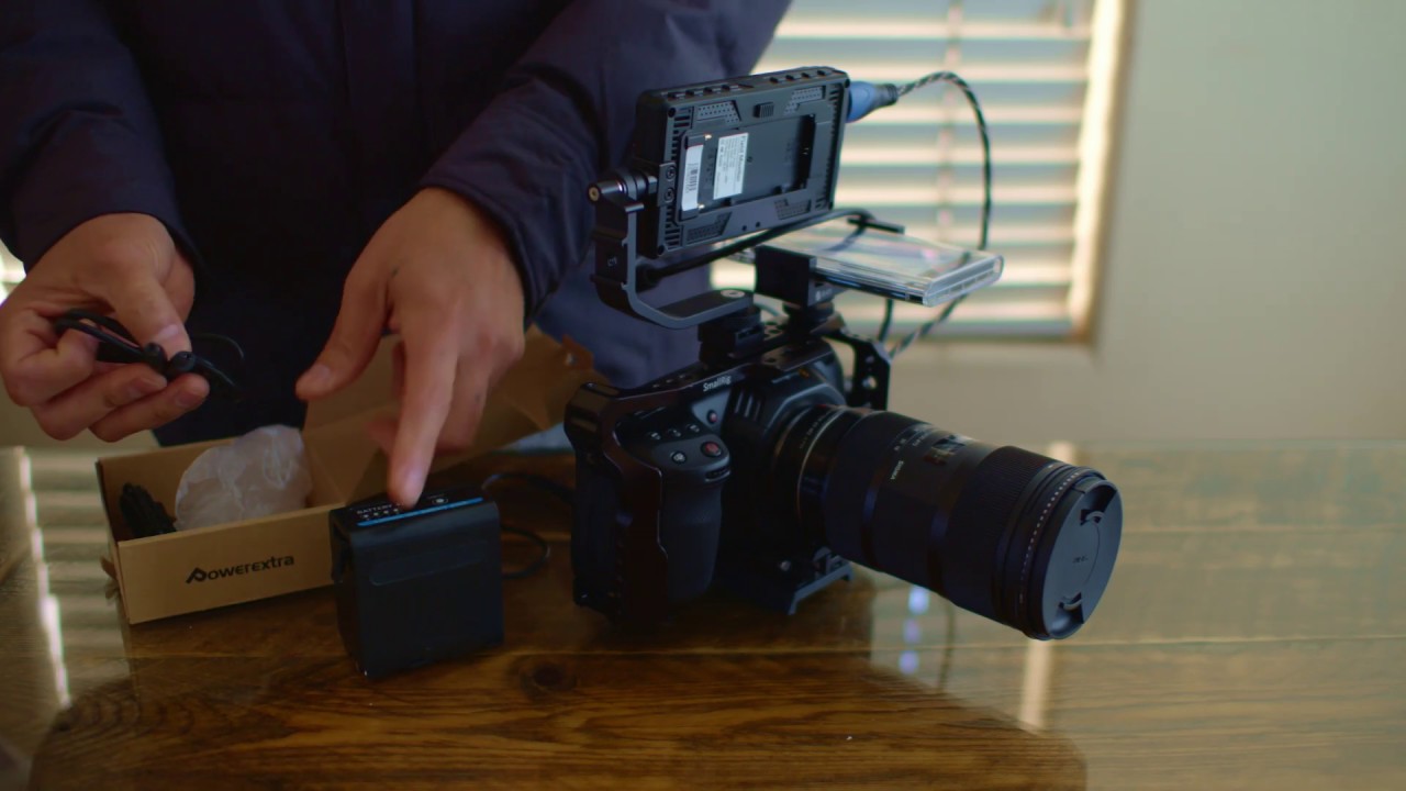 Is This The Best Compact Battery Solution For The BMPCC4k?