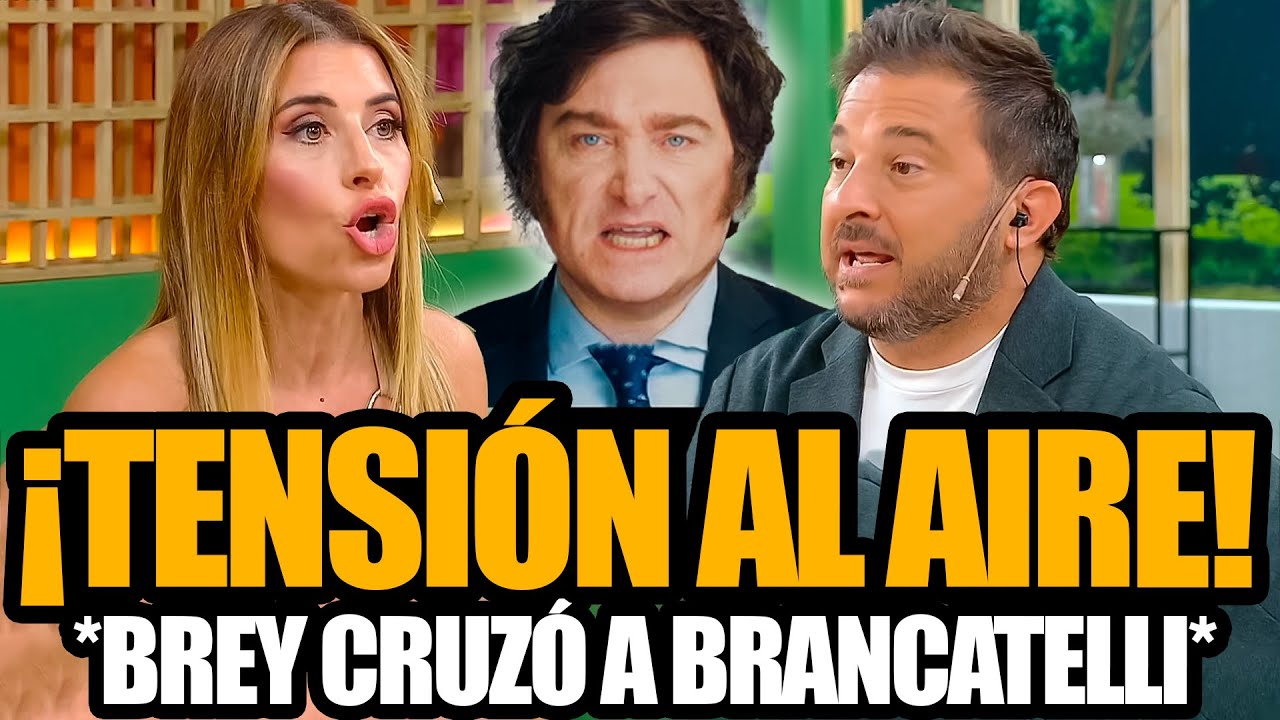 🚨¡TENSIÓN AL AIRE! MARIANA BREY CRUZÓ A BRANCATELLI