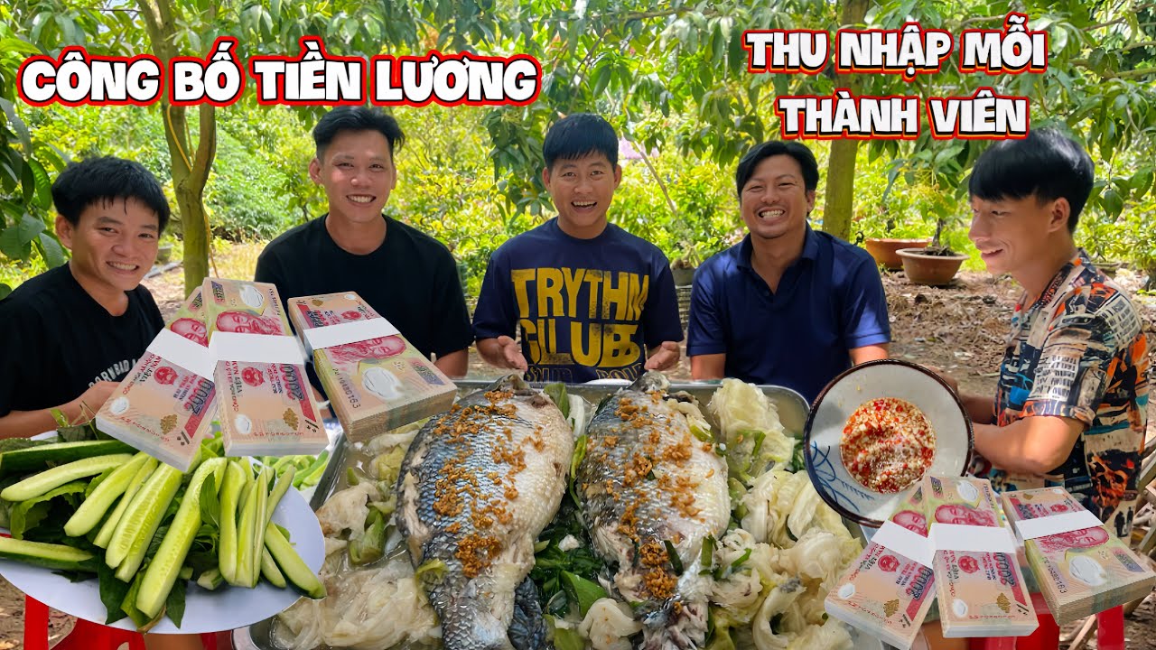 Công bố tiền lương youtube của team và thu nhập mỗi thành viên | HoàiPhong TV