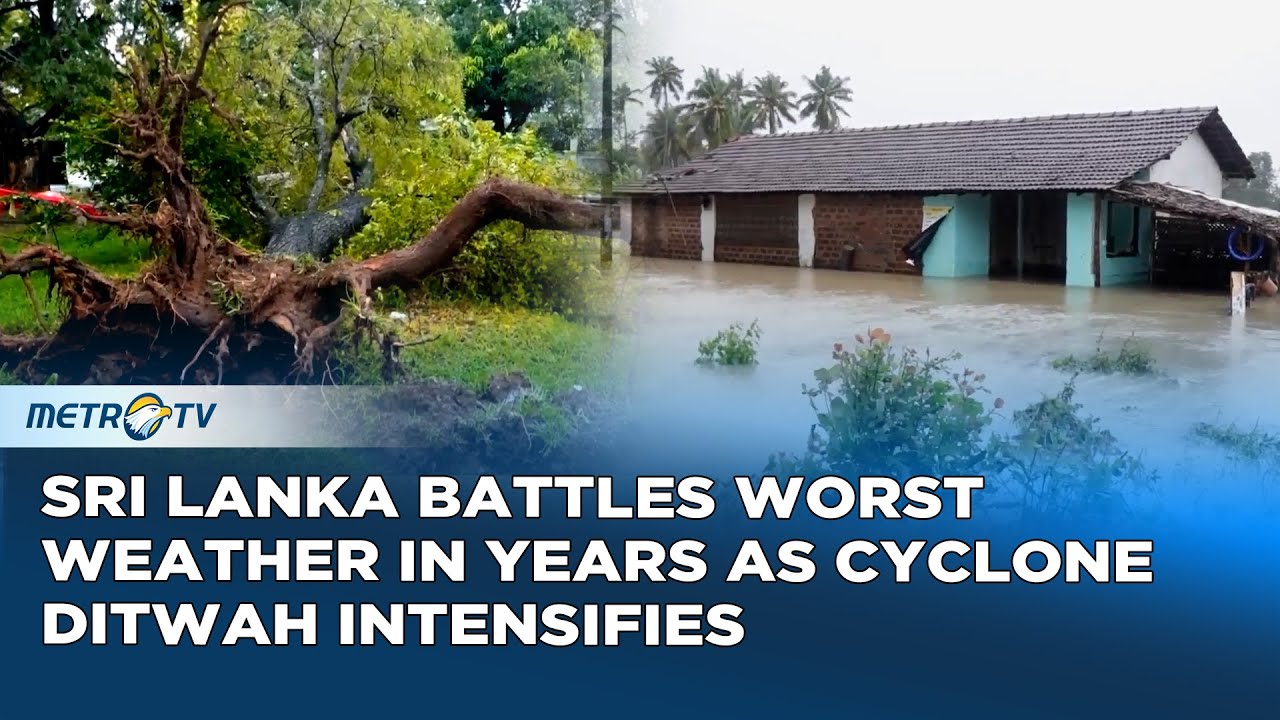 Sri Lanka Declares Red Alert as Cyclone Ditwah Leaves Dozens Dead and Thousands Displaced