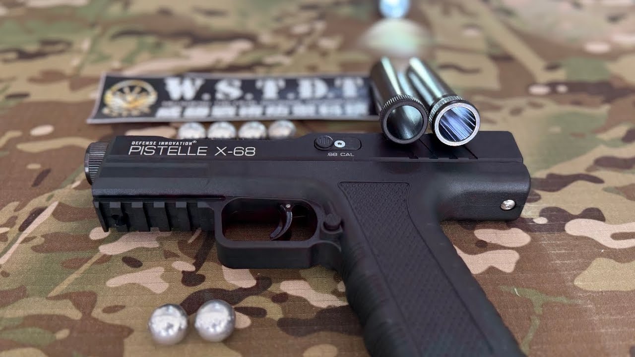 X68 鎮暴槍 鋼製精密膛線管 及 X68原廠彈匣專用增彈倉