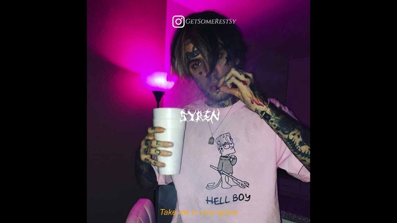 free - lil peep type beat (soft rock / trap) - take me in your grave
