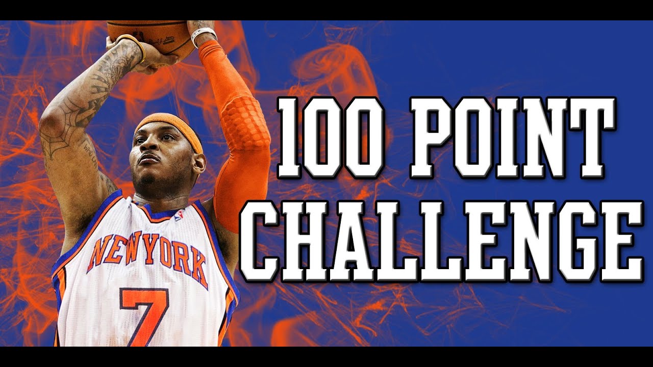 NBA 2K13 100 Point Challenge #7 - Carmelo Anthony