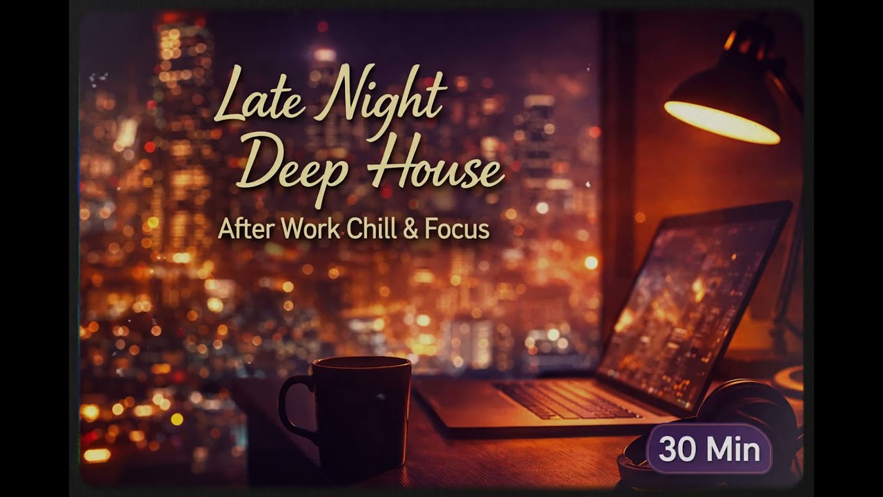 Late Night Deep House | After Work Chill & Focus (30 Min)