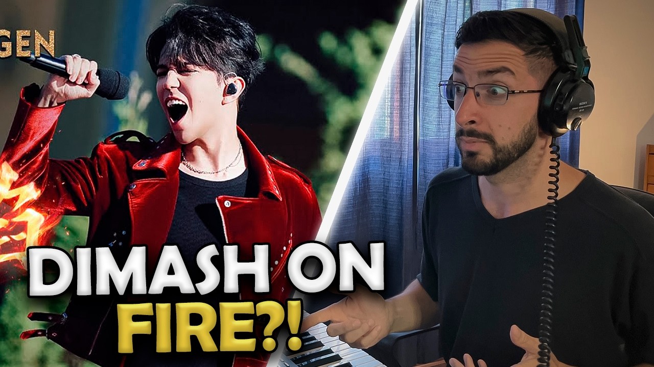 Dimash Qudaibergen - FIRE (Live at Voice Beyond Horizon) 🔥 Reacción / Análisis Musical ✅