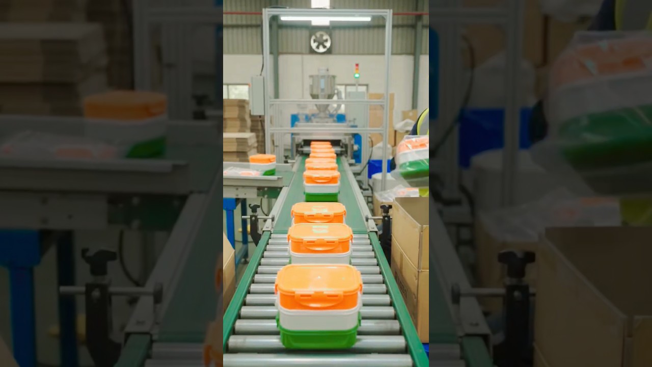 Dekho Factory Mainbachho keTricolour TiffinBoxKaiseBantehai #india #indiafirst #shorts #ytshorts #yt