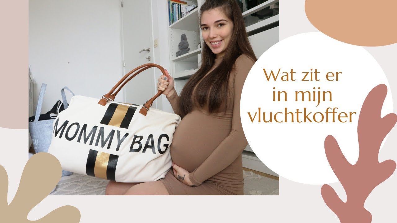 Wat zit er in mijn vluchtkoffer? 🤰🏽👜 | 37 weken zwanger