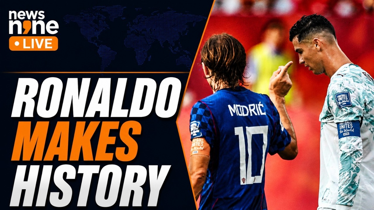 RONALDO MAKES HISTORY! Portugal's Dramatic Win Over Croatia | VAR Chaos Explained | News9