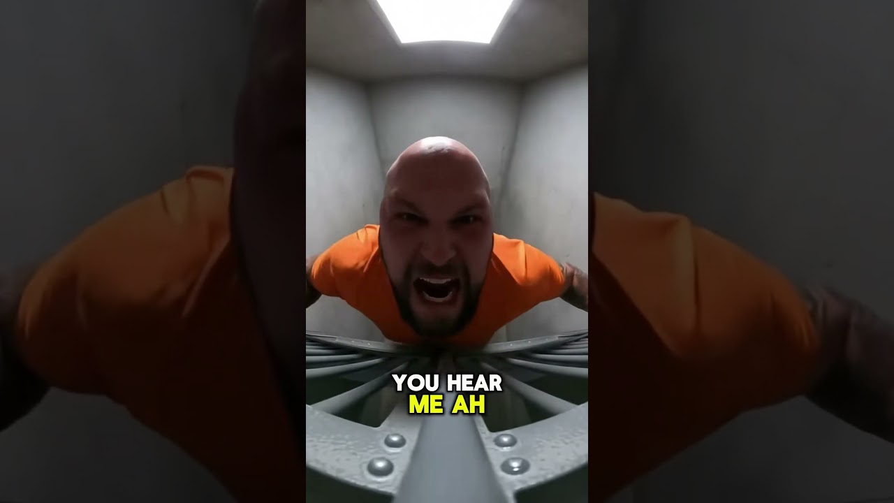 Inmate Loses Control in Supermax Cell   Hyper Realistic CCTV Prison Rage Footage